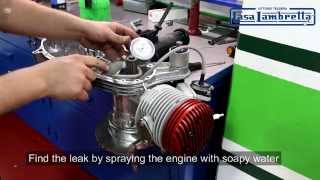 Casa Lambretta SS Performance kit fitting guide  pressure test [upl. by Nealy503]