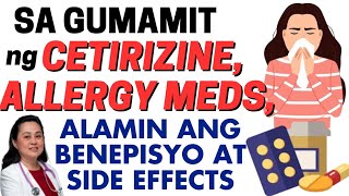 Sa Gumamit ng CETIRIZINE ALLERGY MEDS [upl. by Elleinnad73]