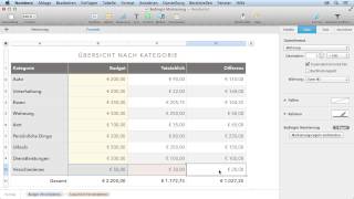 Tabellenkalkulation mit Numbers Tutorial Die bedingte Markierung video2braincom [upl. by Almap126]