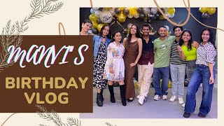 MANVIS Birthday Celebration at G GMDanceCentre  Deepak Tulsyan Vlogs [upl. by Akilak]