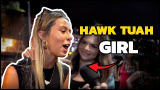 Who Is the Hawk Tuah Girl [upl. by Nahttam]