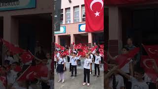 Dalga Dalga Bayrağım 🇹🇷🇹🇷 Yaşasın CUMHURİYET cumhuriyet cumhuriyetbayramı atatürk azerbaycan [upl. by Laflam97]