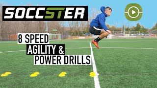 8 Exercises to Improve Speed Agility amp Power [upl. by Maurene51]