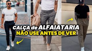 CALÇA DE ALFAIATARIA 18 Looks pra SE INSPIRAR e ONDE ENCONTRAR  Moda Masculina [upl. by Aiekan]