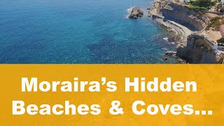 Morairas Hidden Beaches amp Coves by Drone  Costa CarpeDiem [upl. by Isa]