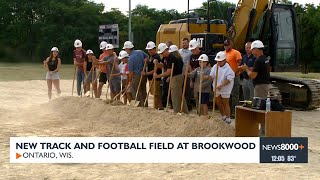 Brookwood high school is finally getting a track [upl. by Akeihsal]