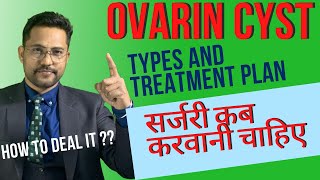 Ovarian Cyst Types and Treatment according to size [upl. by Roland333]