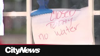 Calgary community of Bowness grapples with water outage [upl. by Hayn]