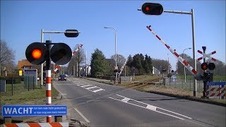 Spoorwegovergang Vorden  Dutch railroad crossing [upl. by Halet]