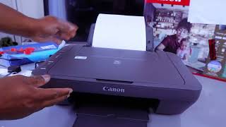 Canon MG 2551S Printer INK Cartridges Setup [upl. by Ydahs386]