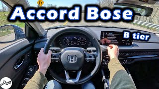 2023 Honda Accord – Bose 12Speaker Sound System Review [upl. by Davon981]