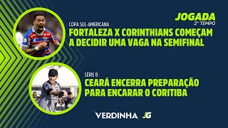 FORTALEZA X CORINTHIANS PELA COPA SULAMERICANA  CEARÁ PRONTO PARA ENCARAR O CORITIBA AMANHÃ [upl. by Wennerholn394]