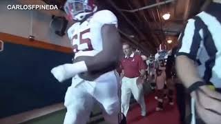 Alabama entrance BCS national championship Alabama vs Notre Dame [upl. by Droffilc]