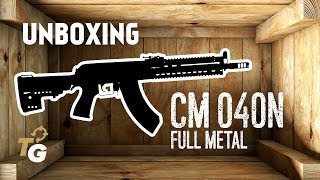 Cyma CM040N Full Metal  Airsoft Replica Unboxing [upl. by Nauwtna]