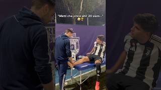 Fasciatura della caviglia di lucacampolunghi99 ⚽️ osteopata osteopatia thrust asmr [upl. by Atiuqihc]