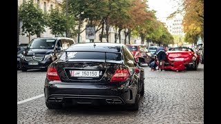 Mansory 6x6 275 One of One 488 Août 2017 in Paris [upl. by Avivah31]