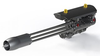 Dillon Aero 503D New 50 Cal Gatling Gun Fires 1500 Rounds Per Minute [upl. by Aehr]