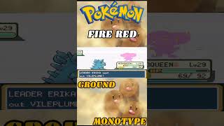 Pokemon Fire RedGround MonotypeErika [upl. by Aiekan]