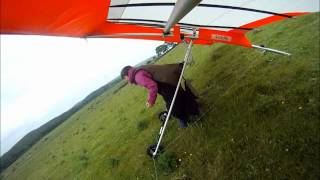 Hang Gliding Lessons Introductory Day One [upl. by Phiona800]