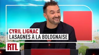 Recette  quotLasagnes à la bolognaisequot par Cyril Lignac [upl. by Nauhs]