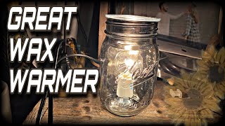 mason jar wax warmer review [upl. by Natsyrk]