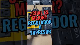 ¡No más daños eléctricos Elige entre supresor de picos y regulador [upl. by Arraeit207]