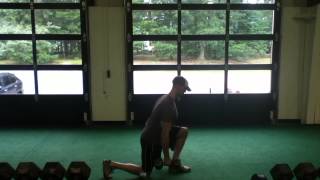 TonyGentilcorecom Correct Way to Lunge  Hip Hinge Pattern [upl. by Alduino147]