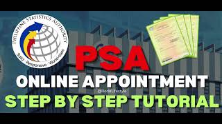 How to Book Your PSA Appointment Online StepbyStep Guide  RODA Lifestyle🌻 [upl. by Octavus]