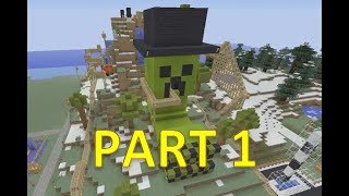 Building Stampys Lovely World 193  Creeper Coaster Part 1 [upl. by Tacita984]