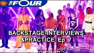 The Four Backstage  Practice amp Interviews with Zhavia and Evvie Episode 7 The Four Season 2 S2E7 [upl. by Heady]