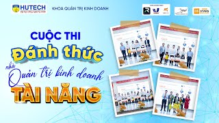 Gameshow Đánh thức nhà quản trị kinh doanh tài năng  Hutech Antrich [upl. by Claire]