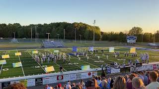 Muhlenberg County High School Marching Band FranklinSimpson Band Competition 9724 [upl. by Akihsal811]