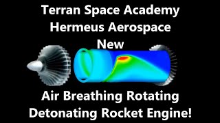 New Air Breathing Rotating Detonation Rocket Engine [upl. by Layap]