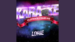 Je Taime Maman — Karaoké Playback Avec Choeurs — Rendu Célèbre Par Lorie [upl. by Ferwerda]