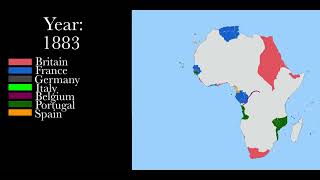 The History Of The Scramble For Africa Every Year Pt 1 [upl. by Aivil]