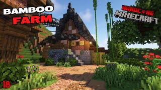 Adorable Bamboo Farm Minecraft 120 Hardcore Survival Lets Play [upl. by Ingeberg]