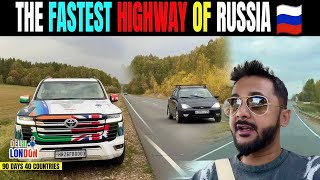 900 Kms In 7hrs Kazan Moscow Higway ने दिमाग उड़ा दिया है Ep  51 India To London Road Trip [upl. by Grearson]