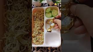 School tiffin box packing ideaNadaaniyan Akshathyoutubeshorts food lunch foodie like share [upl. by Aruol]