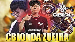 BLITZ no CBLOL FAKER na INTZ e Kennen AD do WIZER  CBLOL DA ZUEIRA [upl. by Ahoufe]