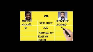 ZUBBY MICHEAL VS FREDERICK LEONARD COMPARISON WATCH THE FULL VIDEO youtubeshorts shortvid [upl. by Estrellita]