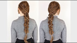 Easy Criss Cross Braid [upl. by Maril124]