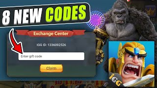 LORDS MOBILE 8 CODES OCTOBER 2024  LORDS MOBILE NEW EVENTS  LORDS MOBILE CODES [upl. by Tonina578]