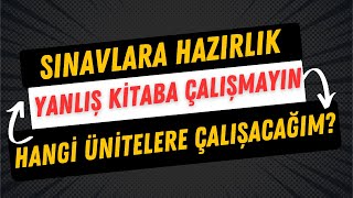 Açık Lisede Kitaplarda Hangi Ünitelere Çalışalım [upl. by Eeluj]