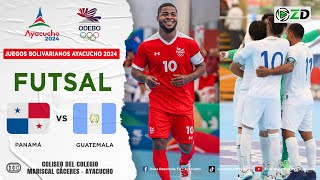 FUTSAL PANAMÁ vs GUATEMALA [upl. by Eidnahs]