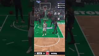 LAYUP SENZA PAURA BY ROOKIE DI BRESCIA KINGBONNY 1982 GAMEPLAY ITA CARRIERA CELTIC NBA2k24 HOUDINI [upl. by Yuzik36]