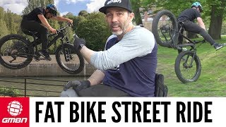 Can You Ride Street On A Fat Bike  MTB Skills [upl. by Nimar]