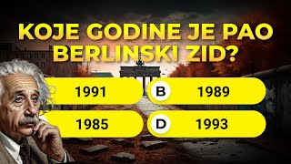 Veliki KVIZ iz HISTORIJE 📜 20 pitanja koja će testirati tvoje znanje 🧠 [upl. by Piefer]