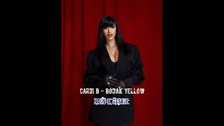 Cardi B  quotBodak Yellowquot Zain K Remix [upl. by Fougere]