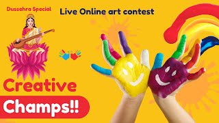 Kids art contest I Drawing contest I Online [upl. by Linn]