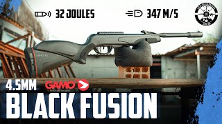 Carabina SUPERSÔNICA Gamo Black Fusion 45mm Gas Ram 80Kg [upl. by Gladdie411]